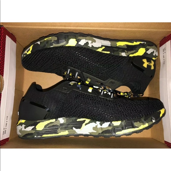 New Men’s Under Armour HOVR Sonic 2 Camo Black - Picture 3 of 7